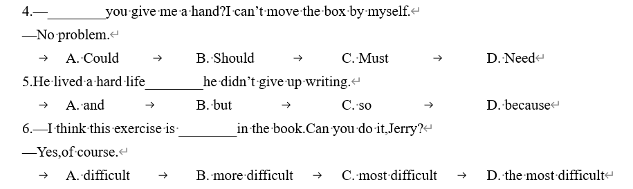 图片[3]-英文完型填空和填空下划线规范长度-Word实用工具