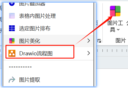 word中实现插入Draw.io的流程图-Word实用工具